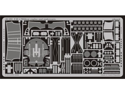 F4F-4 motor a podvozek - lept 1:48 40 905