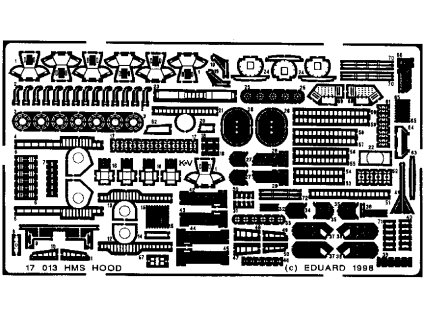 HMS Hood  1/700 Tamiya 40 14788
