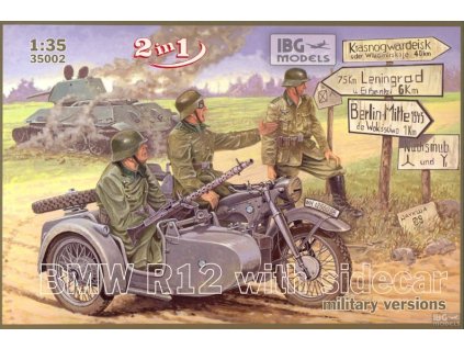BMW R12 with sidecar military versions 2 in 1 40 13573