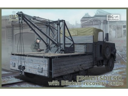 Einheitsdiesel with Bilstein recovery crane 40 13575