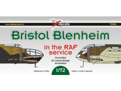 Bristol Blenheim in RAF Service 1:72 40 12535