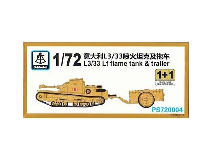 L3/33 Lf flame tank and trailer 40 12361