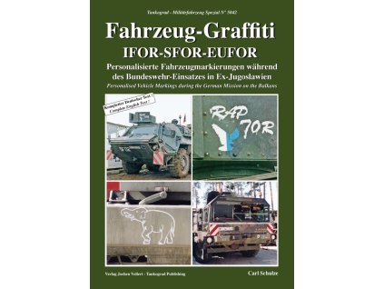 Fahrzeug-Gaffiti IFOR-SFOR-EUFOR 40 12075