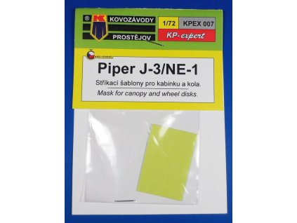 Piper J-3/NE-1 Stříkací šablony pro kabinku a kola 40 11598