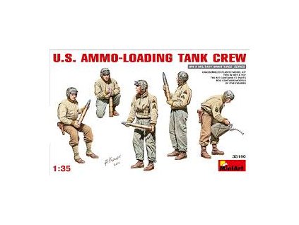 U.S. Ammo-Loading Tank Crew 40 11274