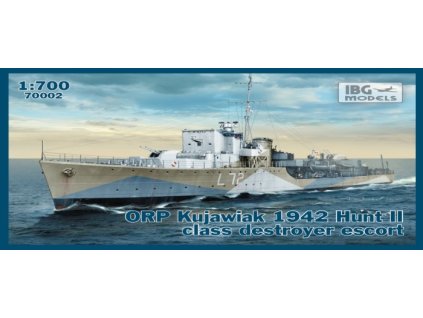 ORP Kujawiak 1942 Hunt II class destroyer escort 40 11221