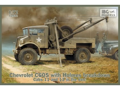 Chevrolet C60S with Holmes Breakdown Cabs 11 and 13 in the box! 40 10810