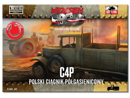 C4P polský polopásový tahač 1:72 40 10758