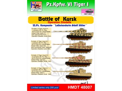 Pz. Kpfw. VI Tiger I - Battle of Kursk - Operation Zitadelle - Leibstandere Adolf Hitler 40 10505