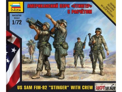 US SAM FIM-92 "Stinger" with Crew 40 10018