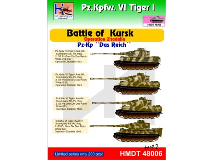 Pz. Kpfw. VI Tiger I - Battle of Kursk - Operation Zitadelle - Das Reich 40 9686
