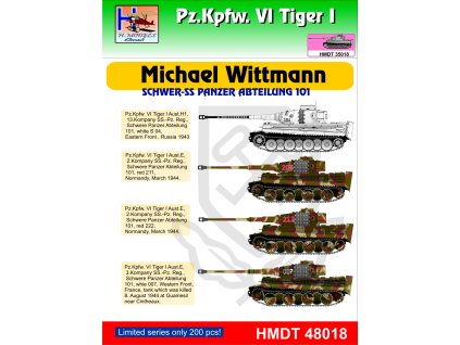 Pz. Kpfw. VI Tiger I - Michael Wittmann - Schwer-ss panzer Abteilung 101 40 9694