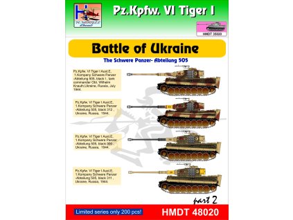 Pz. Kpfw. VI Tiger I - Battle of Ukraine - Abteilung 505 40 9696