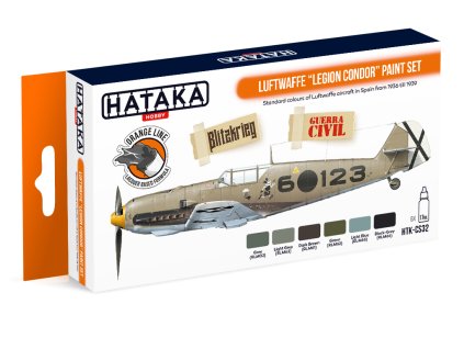 Luftwaffe "Legion Condor" Paint Set, set barev 40 9138