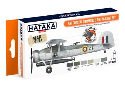 RAF Coastal Command  & RN  FAA Paint Set, sada barev 40 9139