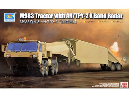 M983 Tarctor with AN/TPY-2 X Band Radar 40 9052