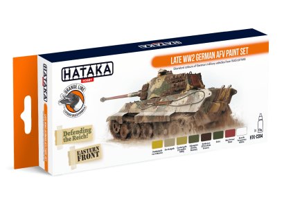 Late WW2 German AFV Paint set 40 8972
