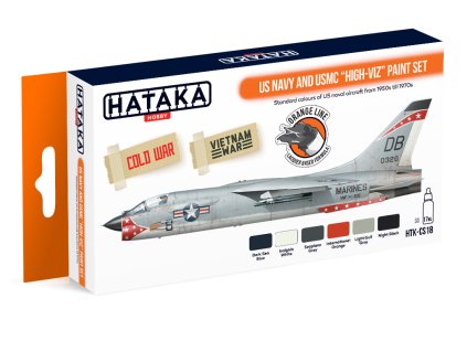 US Navy AND USMC "High-Viz" Paint Set, set barev 40 8937