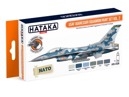 USAF Aggressor Squadron Paint Set 2, sada barev 40 8938