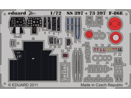 F-86E S. A. 1/72 lept 40 8775