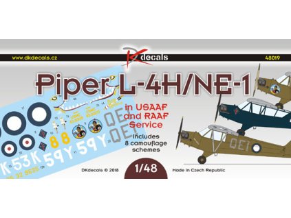 Piper L-4H/NE1 in USAAF and RAAAF Service 40 8738