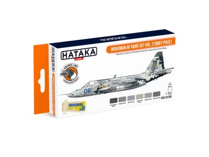 Ukrainian AF Paint Set VOL.2 (Grex Pixel), set barev 40 8171