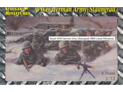 WWII German Army (Stalingrad) , 8 poses 40 7878