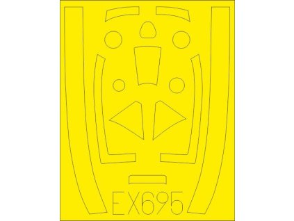 Tempest Mk. V 1/48 mask 40 7695
