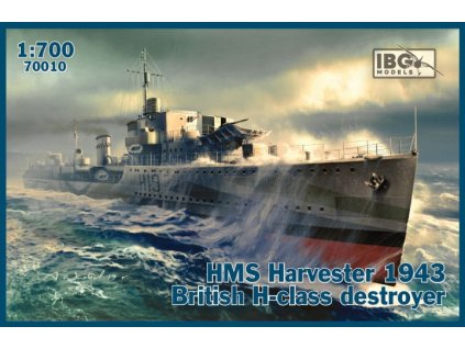 HMS Harvester 1943 British H-class destroyer 40 7269