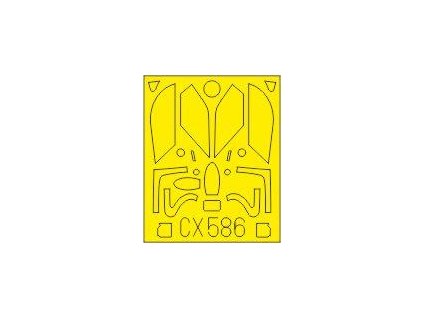 MiG-21PF 1/72 , mask 40 6976