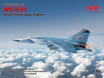 MiG-25 PD, Soviet Interceptor Fighter 40 6896