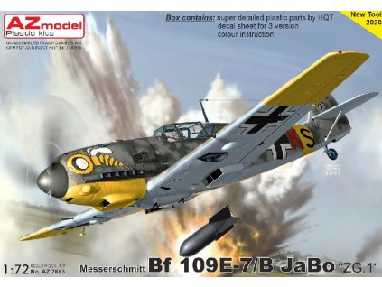 Bf 109E-7/B JaBo „ZG.1“ 40 6395