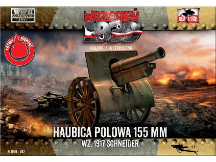 155mm Howitzer field wz. 1917 Schneider 1:72 40 6294