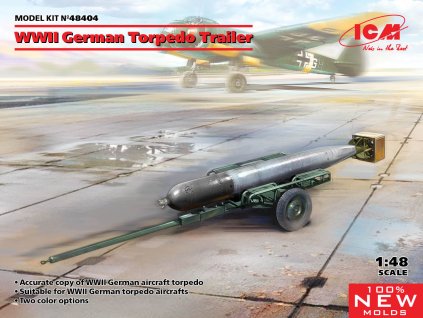 WWII German Torpedo Trailer 40 6187
