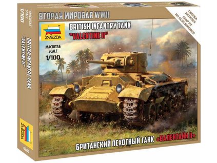 British Infantry Tank Valentine II (1:100) 40 5948