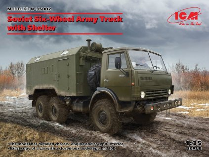 Soviet Six-Wheel Army Truck with Shelter 40 5733