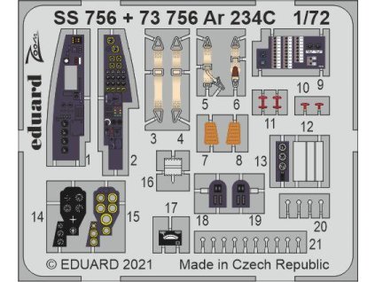 Ar 234C 1/72 lept 40 5739