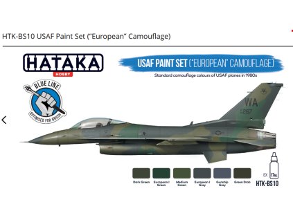 USAF Paint Set (“European” Camouflage) , sada barev 40 5710