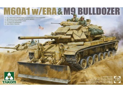 M60A1 w/ERA & M9 Bulldozer 40 5610