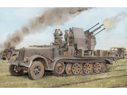 Sd.Kfz.7/2, 3.7cm FLAK 37 w/ARMOR CAB (2 in 1) (SMART KIT) 40 5547