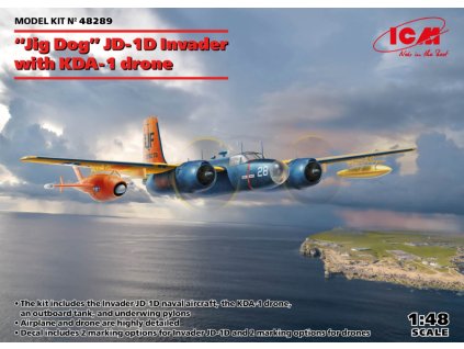 “Jig Dog” JD-1D Invader with KDA-1 drone 1:48 40 4530