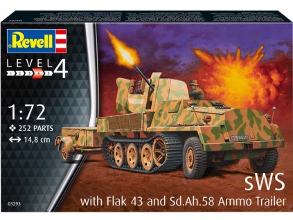 sWS mit Flak-Aufbau als Sfl. mit 3,7cm Flak 43 (1:72) 40 3857