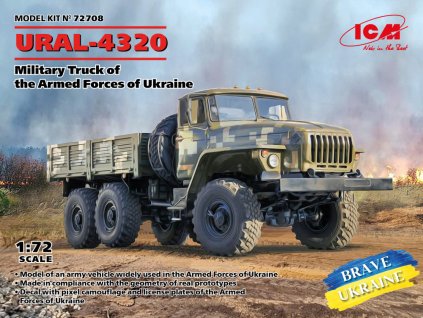 URAL-4320 Military Truck Armed Force Ukraine 40 3650