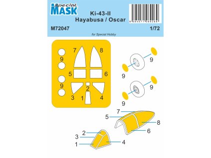 Ki-43-II Hayabusa mask 40 3404