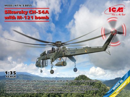 Sikorsky CH-54A with M-121 bomb 1:35 40 3227