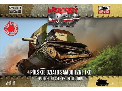 Polish TKD Self-Propelled Gun 1:72 40 3147