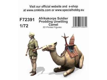 Afrikakorps Soldier Prodding
Unwilling Camel 1/72 40 3102