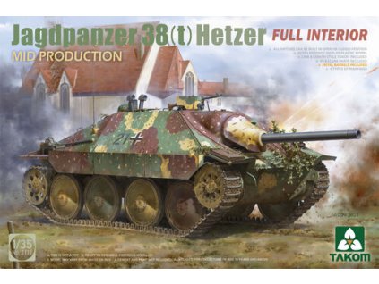 Jagdpanzer 38(t) Hetzer Mid w/Full interior 40 3095