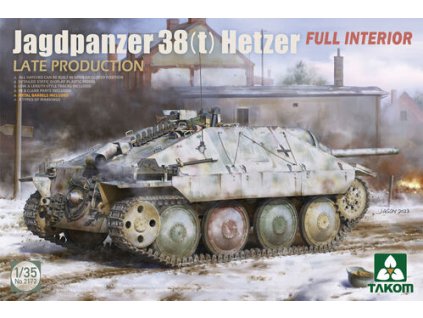 Jagdpanzer 38(t) Hetzer Late w/Full interior 40 3096