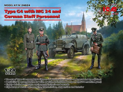 Type G4 with MG 34 and German Staff Personnel 40 2740